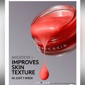 Fenty Beauty Cherry Dub Blah to Bright 5% AHA mask